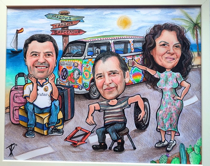 Ръчно рисувани карикатури – създадени специално за вас