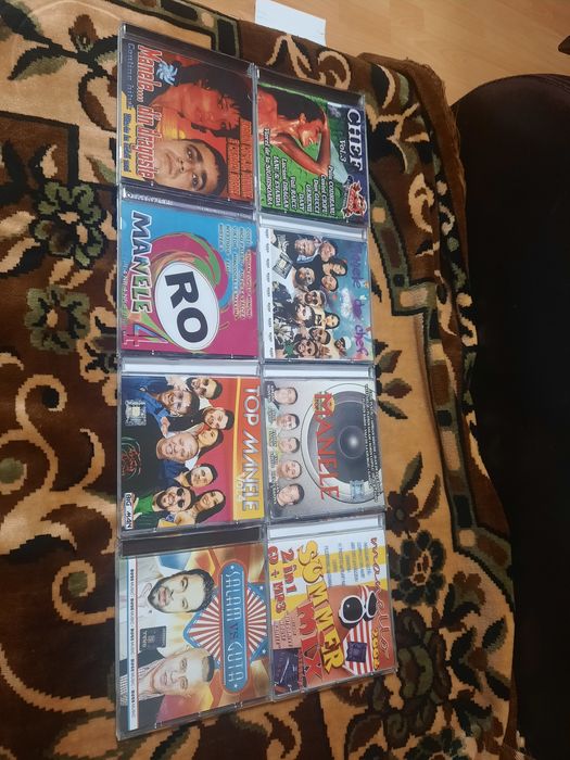 Cd-uri audio cu manele