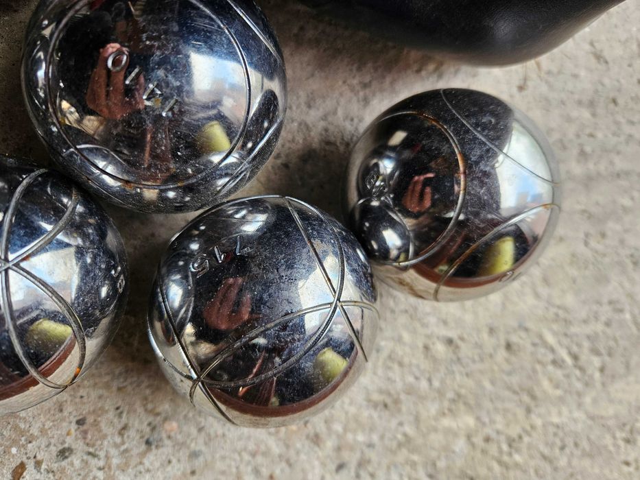 Продавам метални топки за Петанк - комплект 6 бр.