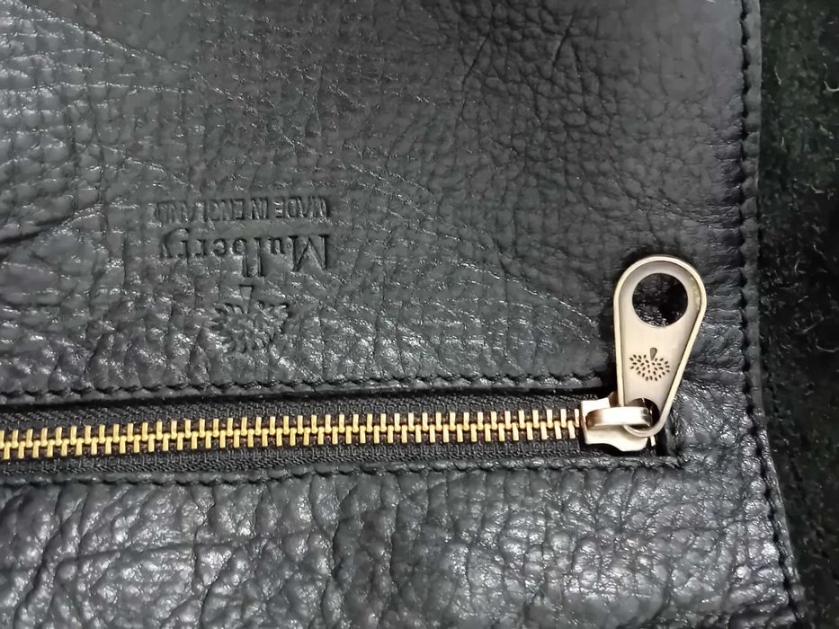 Geantă de umăr / de mână din piele naturală Mulberry - Geantă Pilot