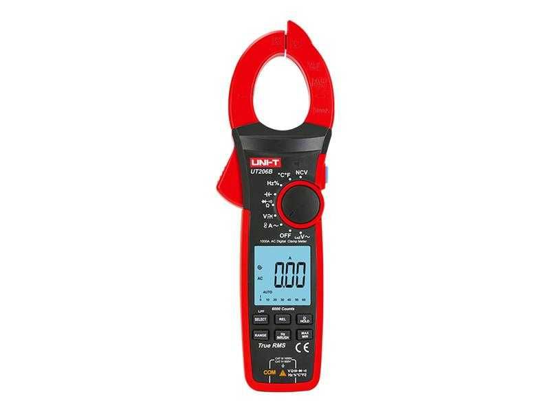 Clampmetru (cleste ampermetric) digital UT206B UNI-T