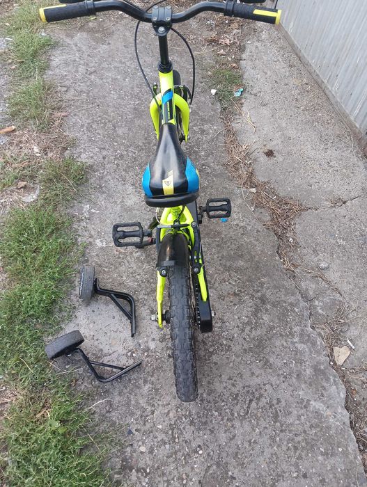 Детско колело PASSATI 16 цола с помощни колела -60€-0883470565