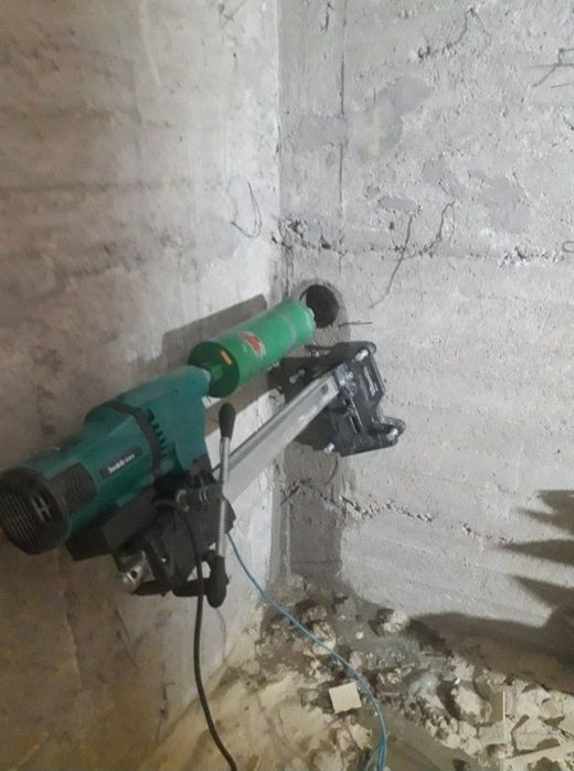 Сухой алмазный буренийа сверленийа бетон тешиш