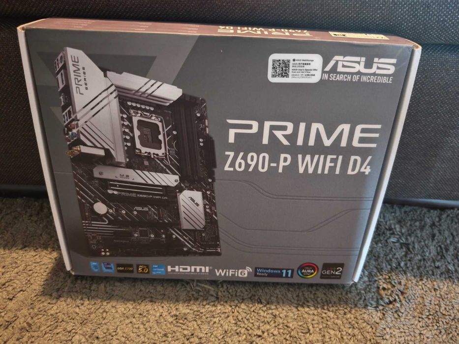 ASUS Prime Z690-P WIFI D4 + Intel i5-13600KF 14 Cores LGA 1700