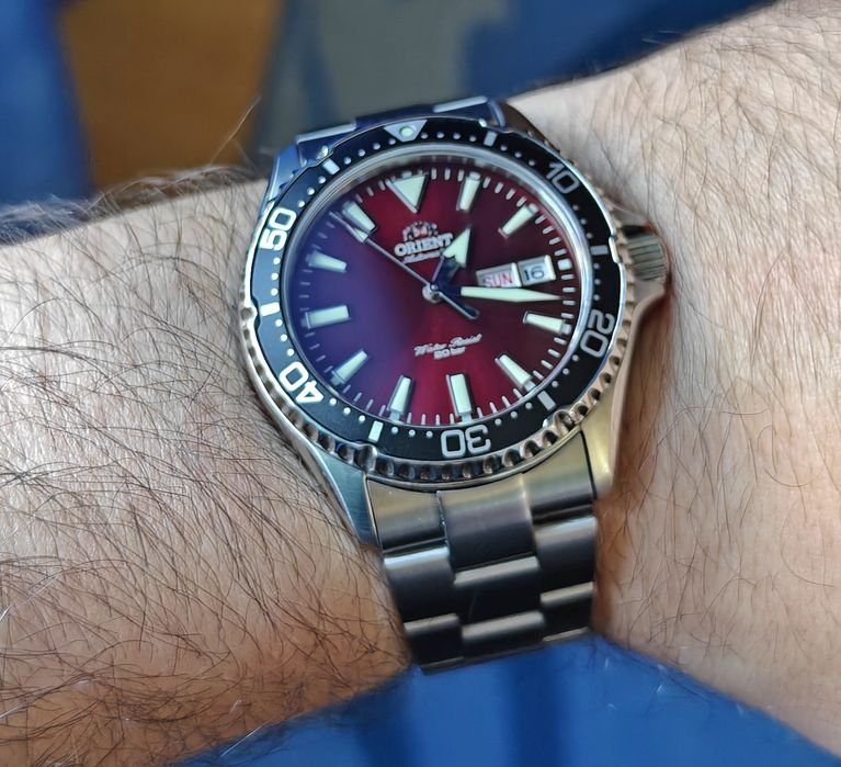 Ceas Orient Kamasu (Mako) + bratara Strapcode