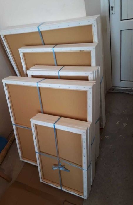 Xolst Ramka qo'lda ishlangan baget, planshet, akril bo'yoq