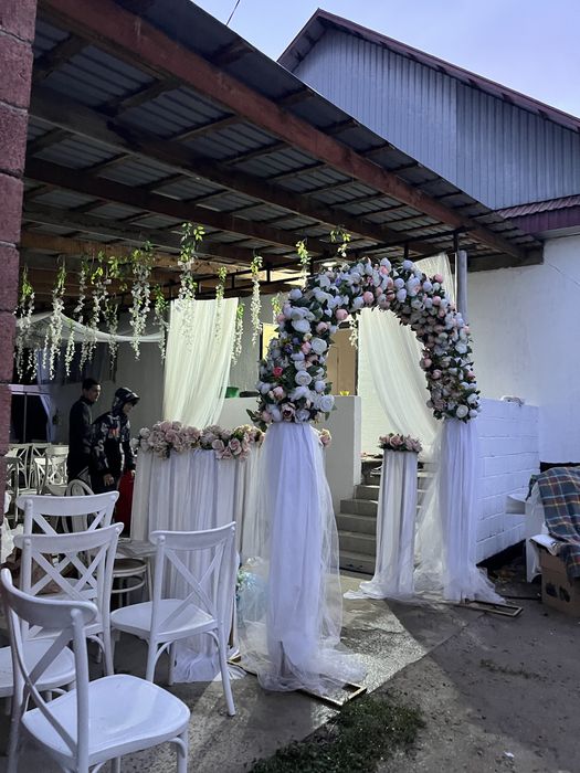 Оформление, кудалык, арка, баннер