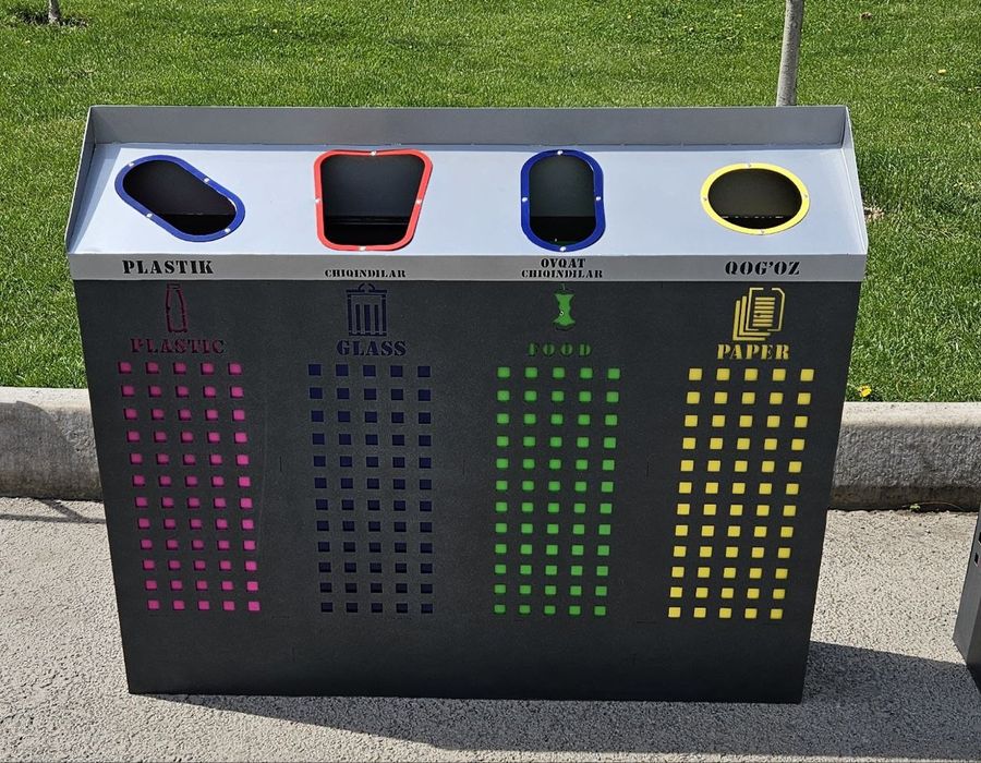 Урны для раздельного сбора мусора,  musr idish, от производителя