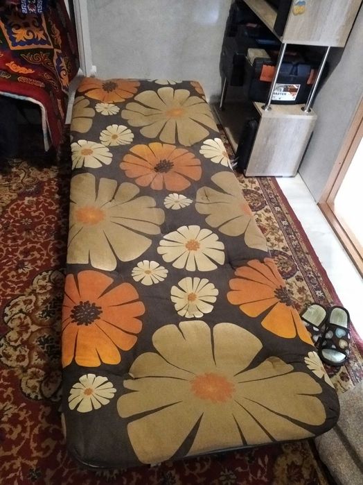 Раскладушка кровать с матрасом