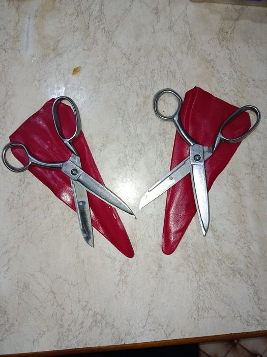 Қайчилар янги, газламаларга