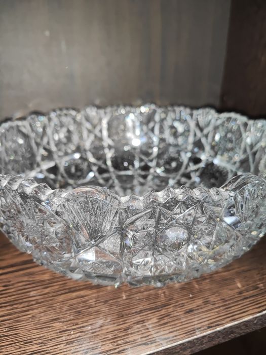 Ваза хрусталь 25 см длина