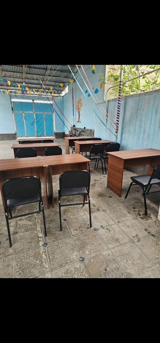 Oʻquv markazi uchun stol stullar