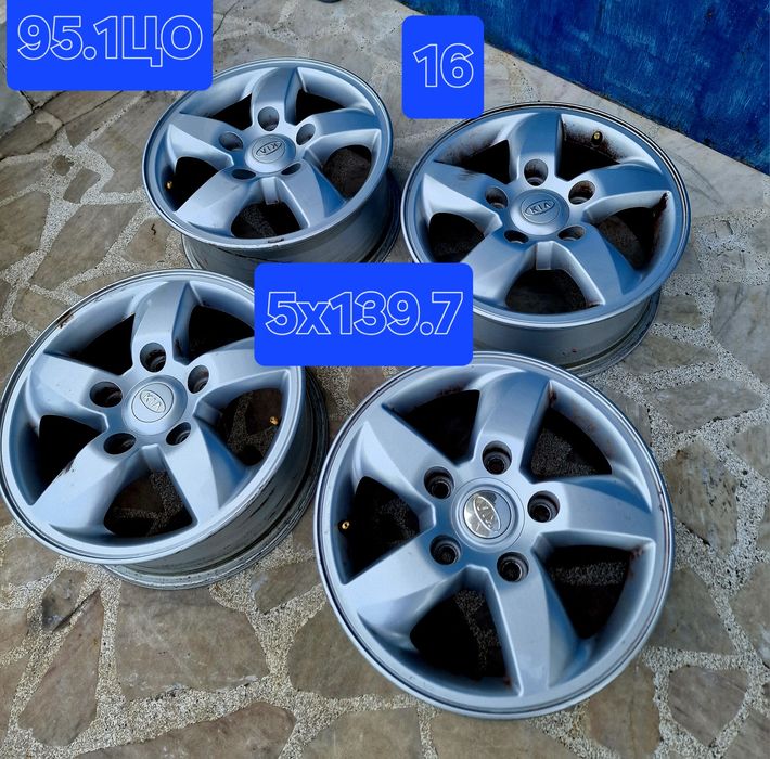 KIA Sorento16 цола джанти 5x139.1  Замъка Ямбол