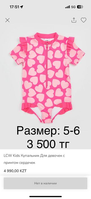 Новые вещи на девочки LC Waikiki