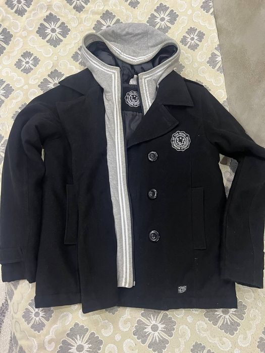 Пальто мальчиковое подростковое