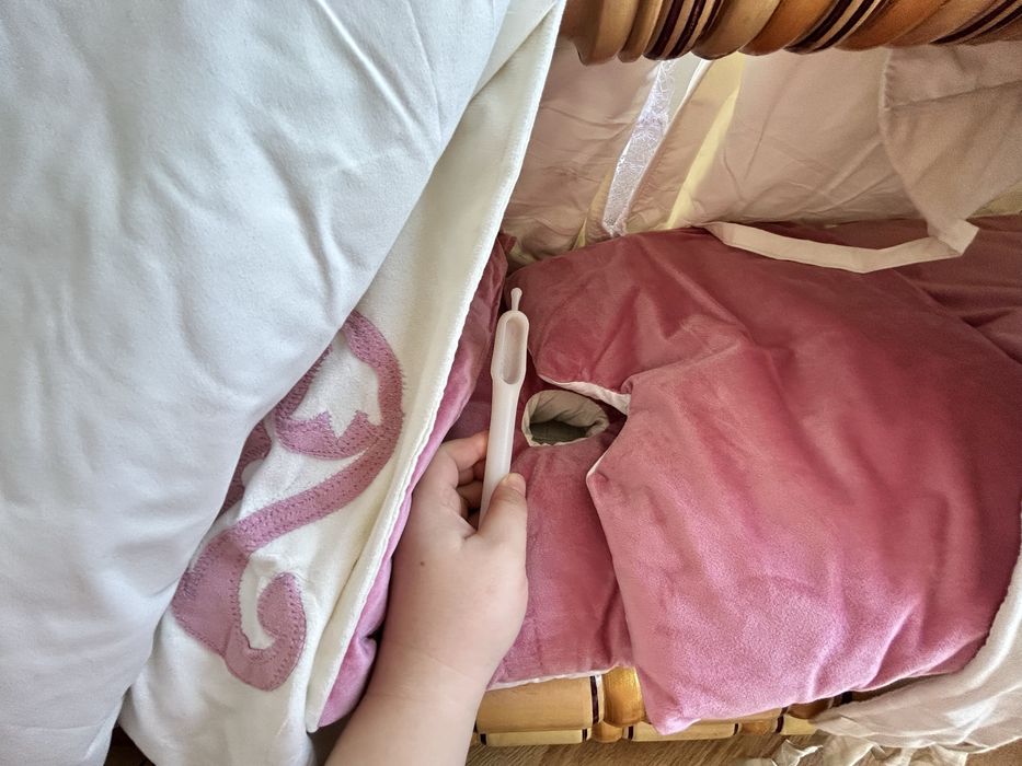 Бесик колыбель (бесік) для девочки