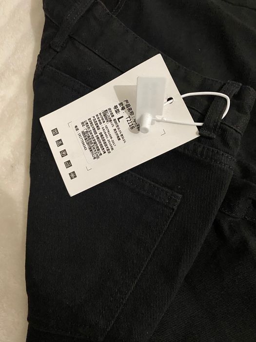 Джинсы клеш черные