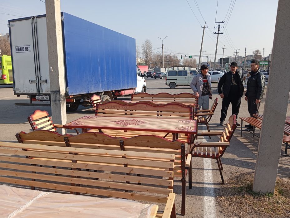 Арзон нархда дачний стол стуллар. Сифати махсулот