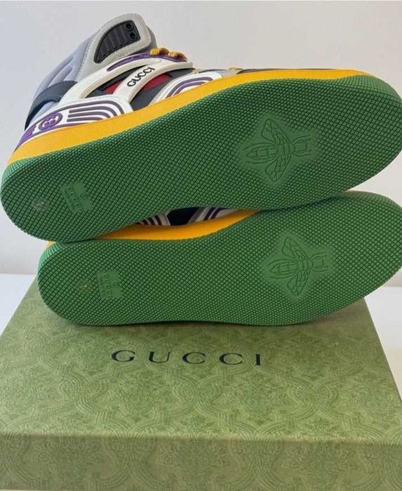 Gucci Ladies Sneakers-5 Backet High Ayollar krossovkasi
