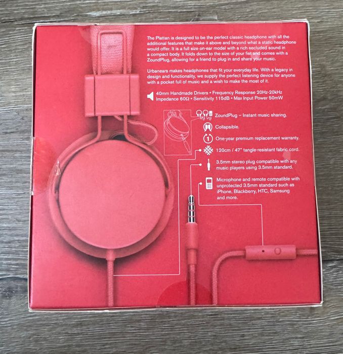 Слушалки с кабел и микрофон - Urbanears