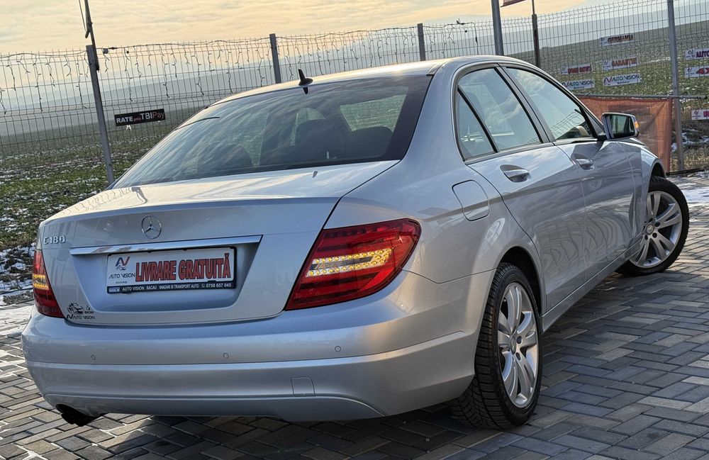 *RATE*Mercedes C180 Facelift 1.8Benzina 156CP 2012 Automata Km reali!