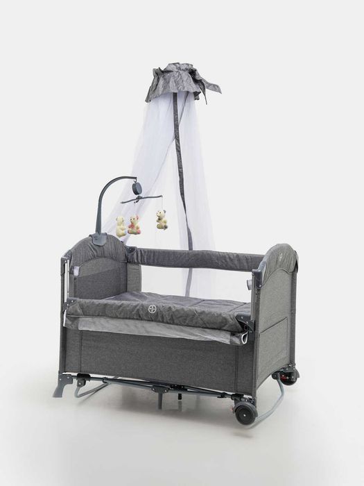 Многофункциональная детская кроватка-манеж, 3 в 1