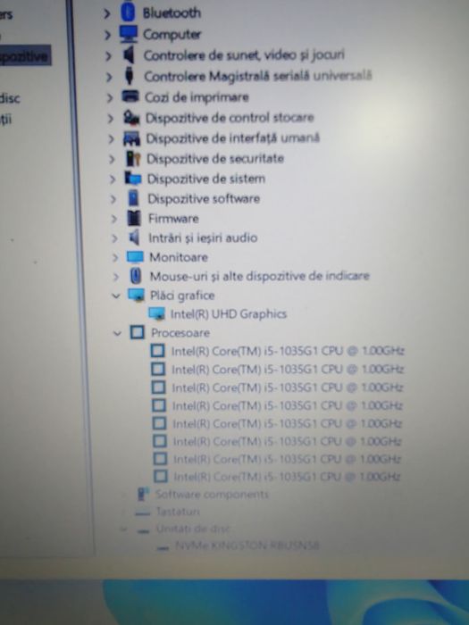 Laptop Acer i5 gen 10 / 4 GB RAM / Ssd  256 gb