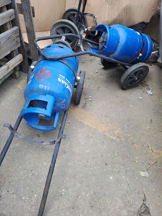 Căruț pentru butelii, liză transport butelii, tuburi