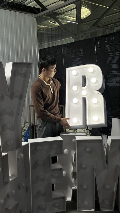 Объёмные буквы на заказ