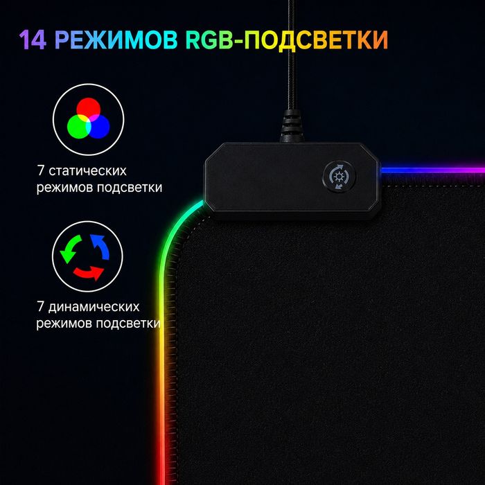 коврик для мыши RGB!