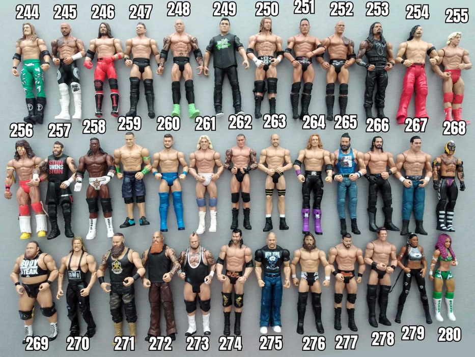 Кечисти Екшън Фигурки WWE Pro-Wrestling Кеч Играчки John Cena 3/3