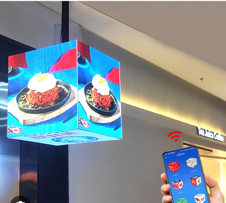 KUB SHAKLIDAGI LED MONITOR  Faqatgina bir dona qilib beramiz.