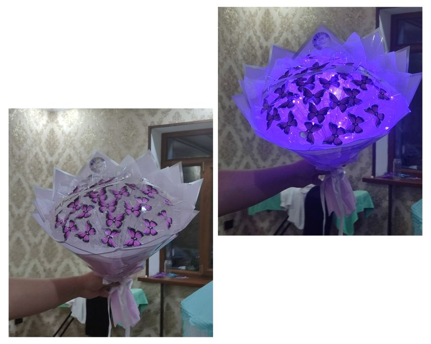 Букет из бабочек