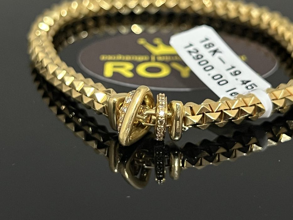 Bijuteria Royal CB : Bratara dama aur 18K 750 19,45 grame