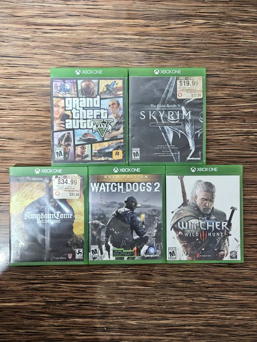 Xbox One S с играми