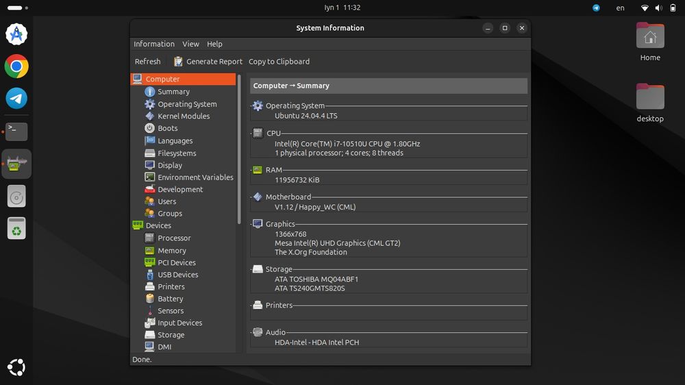 Acer Aspire 3 (i7 / 12GB / 240GB+1TB / MX230 2GB) — zo’r holatda