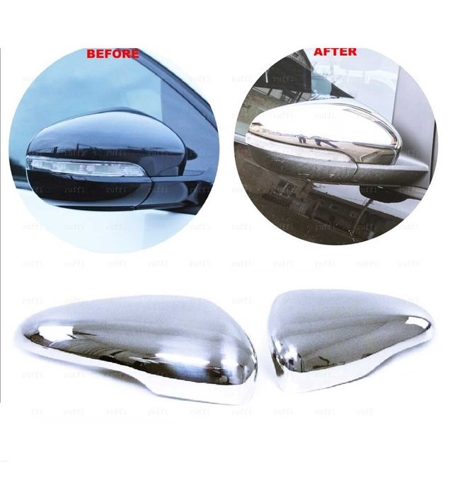 Хромирани капаци за огледала на ГОЛФ 6 VW GOLF 6