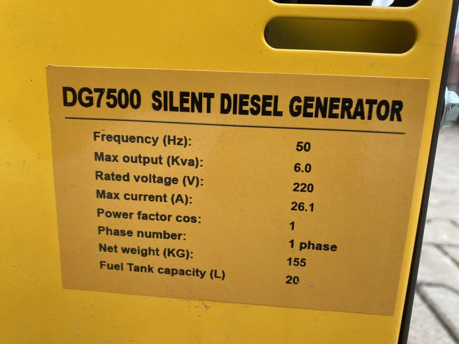 De vanzare generator de curent diesel
