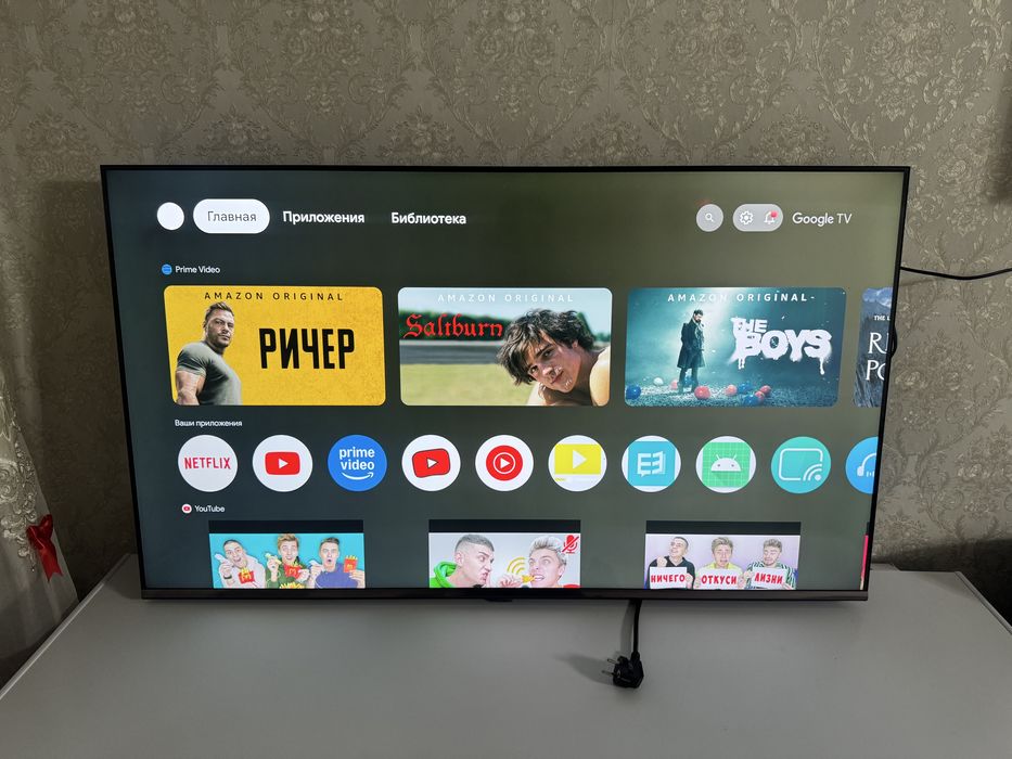 Телевизор Yasin 170 диагональ