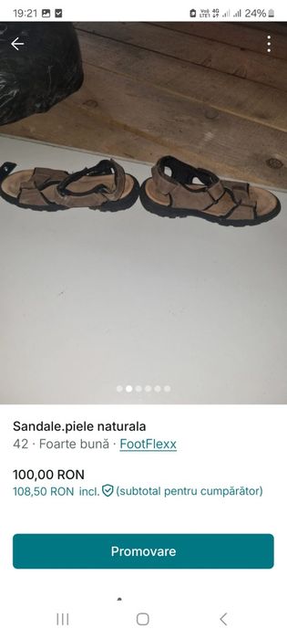 Sandale barbati piele naturala