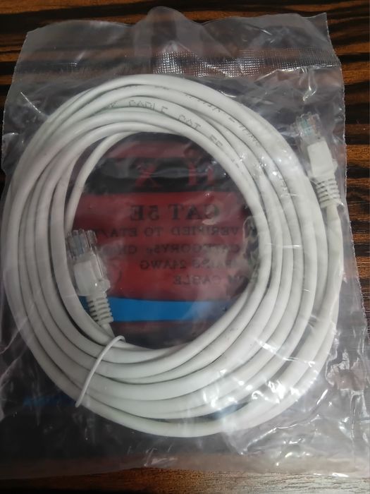 20 метров патчкорд шнур кабель LAN RG45 роутер модем RG45 новый