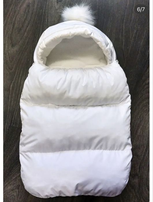 Конверт кокон белый