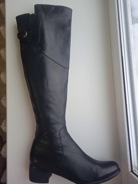 Ботфорты демисезонные.