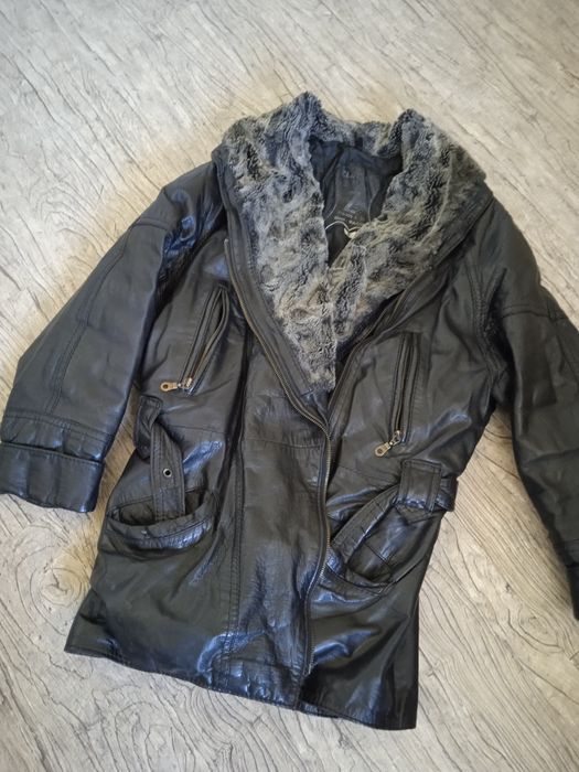 Яке от естествена кожа