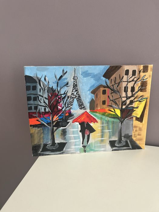 Продавам картина ‘Двойка в Париж’