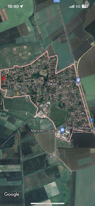 Продава се Парцел в Ямбол, Златен рог - 860 кв.м за 15 €/кв.м - Снимка #1