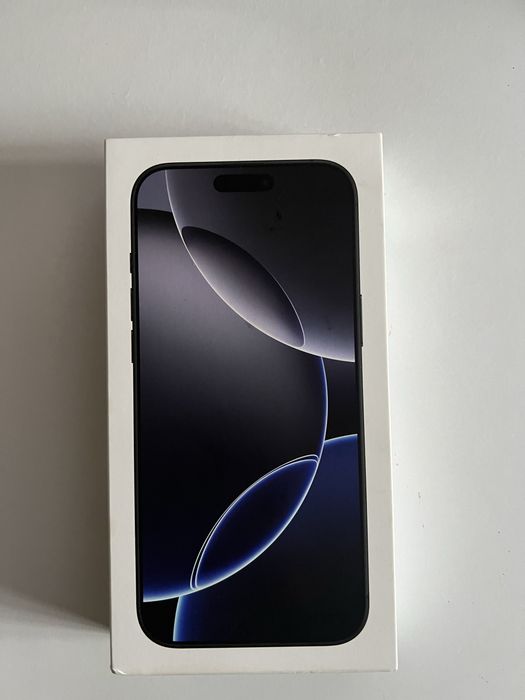 iPhone 16 Pro Max 512GB Black Titanium 100% baterie 46 cicluri