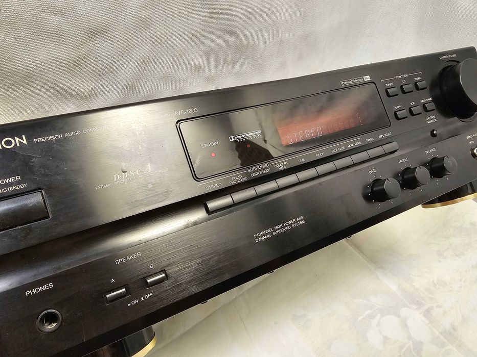 Amplificator AV Surround Denon AVC-1800, 5 Canale, Phono