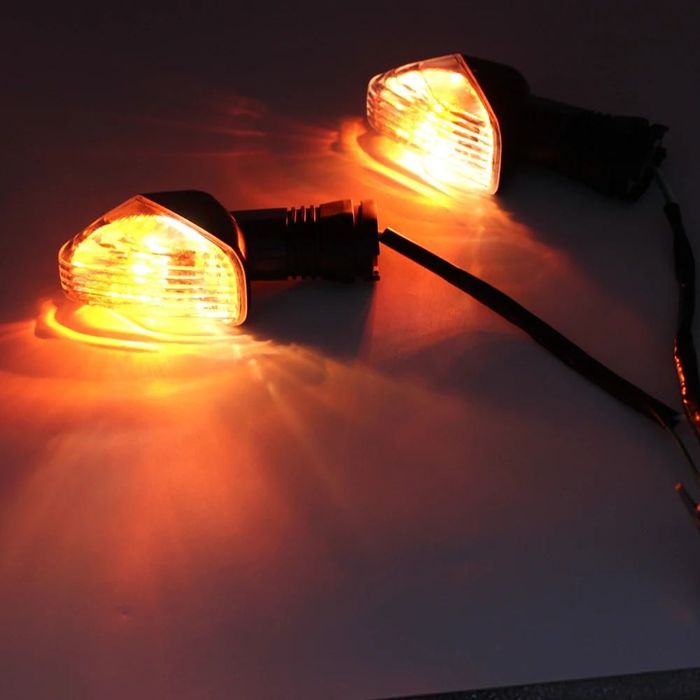 Set 2 semnalizari clare Kawasaki NINJA ZX6R ZX10R Z750 KLE A1008