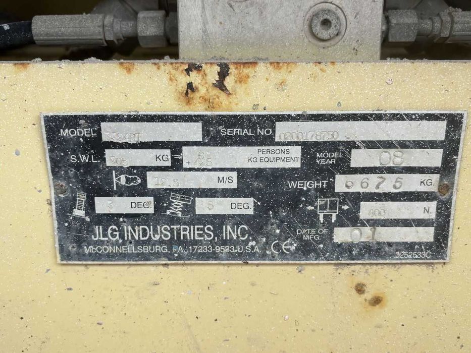 Nacela Jlg 3394RT 2008 Deutz